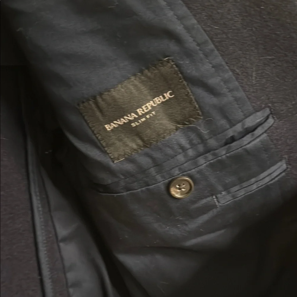 Banana Republic Navy Blazer - Picture 4 of 7